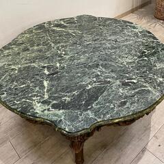 直接引取り限定！ 豪華！美しい大理石天板♪最高級センターテーブル