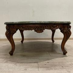 直接引取り限定！ 豪華！美しい大理石天板♪最高級センターテーブル