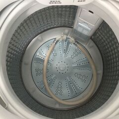 （7/17受渡済）JT4598【Haier/ハイアール 4.5㎏洗濯機】美品 2021年製 JW-U45HK 家電 洗濯 全自動洗濯機 簡易乾燥機能付