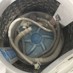 (9/10受渡済)JT4538【TOSHIBA/東芝 6.0㎏洗濯機】美品 2017年製 AW-6G5 家電 洗濯 全自動洗濯機 簡易乾燥機能付
