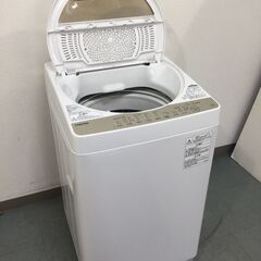 (9/10受渡済)JT4538【TOSHIBA/東芝 6.0㎏洗濯機】美品 2017年製 AW-6G5 家電 洗濯 全自動洗濯機 簡易乾燥機能付