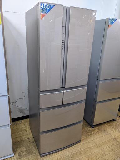 9/6 値下げ⭐️スマート大容量⭐️2019年製 MITSUBISHI 462L フレンチドア 冷蔵庫 MR-RX46E 三菱
