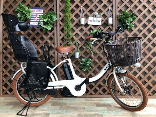 タイヤ新品　電動自転車 　ブリヂストンビッケ 20インチ て　バッテリー優秀