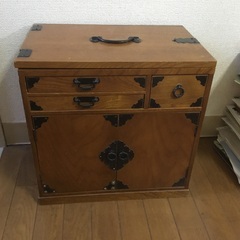 レトロ⚫︎古道具⚫︎裁縫箱⚫︎折りたたみ裁縫机