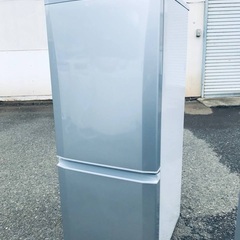 ♦️EJ1454番 三菱ノンフロン冷凍冷蔵庫 【2011年製】