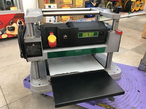 三共　21722S　自動カンナ　100V　切削剤最大高さ115mm,最小5mm　中古品