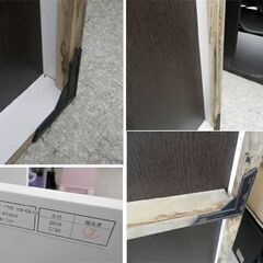 訳アリ ニトリ レンジボード プラウド 幅120cm 白/グレー キッチンボード 食器棚 ソフトクローズ 家具 西区西野店