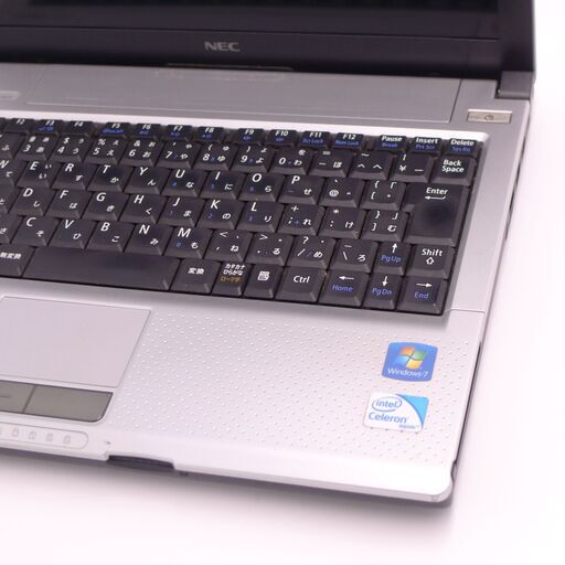 中古美品 ノートパソコン 12.1型ワイド NEC PC-VK12EBBCD セレロン