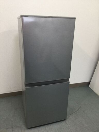 （7/21受渡済）JT4535【AQUA/アクア 2ドア冷蔵庫】美品 2020年製 AQR-13J-S 126L 家電 キッチン 冷蔵冷凍庫