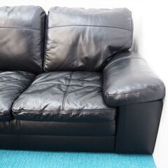 【良品】本革 コーナーソファ Sステイツ 幅228×奥行192×高さ86cm (HA15)