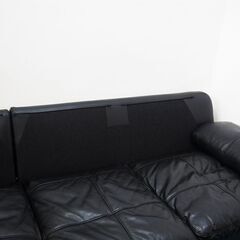 【良品】本革 コーナーソファ Sステイツ 幅228×奥行192×高さ86cm (HA15)