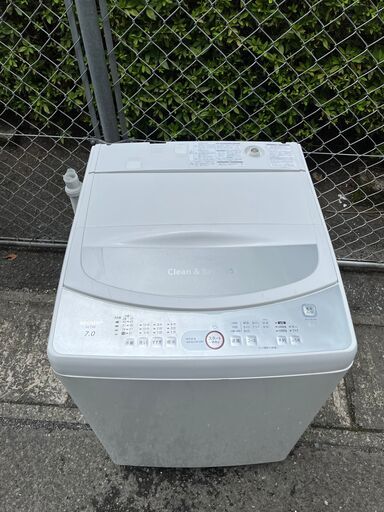 【リサイクルショップどりーむ鹿大前店】No.2038　SHARP　洗濯機　ES-T702　2007年製　7.0㎏ファミリータイプ⤴⤴