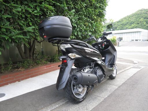 ヤマハ　マジェスティ155S　実働中古美車　リアBOX付き　バッテリーフル充電済　オイル交換後渡し　バフ磨き済み　ナンバー登録書類あり ヤマハ マジェスティ155S 実働中古美車 リアBOX付き バッテリーフル