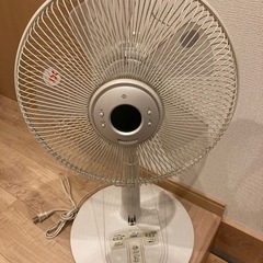 扇風機　リモコン付き　難あり