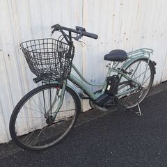 R4107電動アシスト自転車 2014ヤマハ PAS Ami バッテリー 充電器 鍵1本