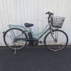R4107電動アシスト自転車 2014ヤマハ PAS Ami バッテリー 充電器 鍵1本