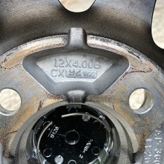 スタッドレスタイヤ4本セット　アルミホイール付き【決まりました】