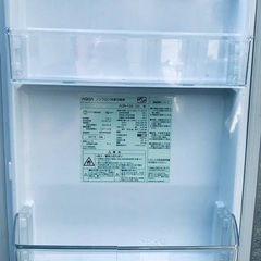♦️EJ1488番AQUAノンフロン冷凍冷蔵庫 【2018年製】 - 家電