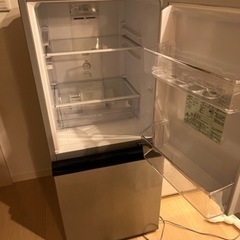 【引き取り希望】AQUA 126L冷蔵庫