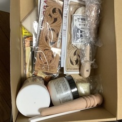 レザークラフト基本18点セット+菱パンチ+糸セット+はじめてのレザー