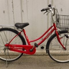 変速なし LEDオートライト ママチャリ 中古自転車 202302