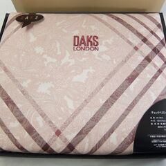 DAKS☆チェックペズリーダウンケット DS-6610 シングル