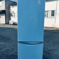 1496番 ナショナル✨ノンフロン冷凍冷蔵庫✨NR-B173J-W‼️