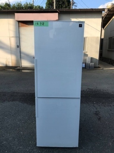 ✨2017年製✨1498番 SHARP✨ノンフロン冷凍冷蔵庫✨SJ-PD27D-W‼️