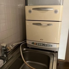 TOTO食器洗い乾燥機ウォッシュアップエコ(2ドアスリム)