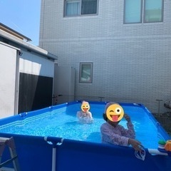 中古　インテックス　プール　4.5×2.2