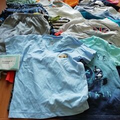 子供服[６] ２３着 (中古、男子、夏用、Ｔシャツ他、サイズ３歳) 