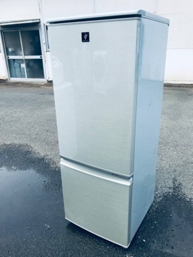 ①♦️EJ1357番 SHARPノンフロン冷凍冷蔵庫