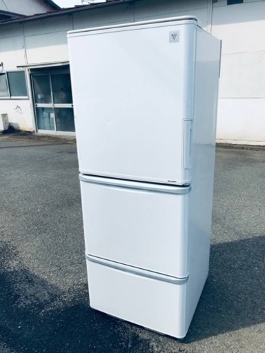 ①♦️EJ1361番SHARPノンフロン冷凍冷蔵庫