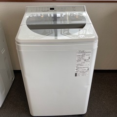 【現状品】Panasonic 全自動電気洗濯機 NA-FA80H7 2022年製