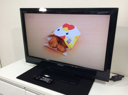 (7/9受渡済)JT4813【TOSHIBA/東芝 32インチ液晶テレビ】激安品 2011年製 REGZA 32A1S 家電 映像機器 テレビ