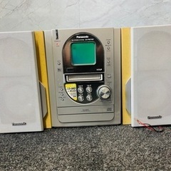  Panasonic SA-PM27MD CD/MD/カセット/...