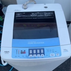アクア AQW-V700B(W) [全自動洗濯機（7.0kg） ...