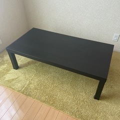 ローテーブル ブラック