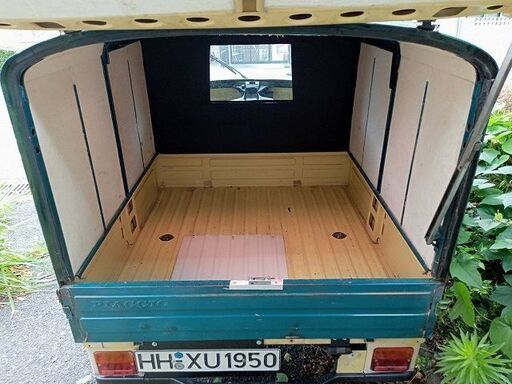 超希少車　ベスパカー　ピアジオ　アぺ５０　APE５０　3輪　ミニカー　セル付　バックもします。