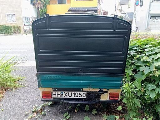 超希少車　ベスパカー　ピアジオ　アぺ５０　APE５０　3輪　ミニカー　セル付　バックもします。