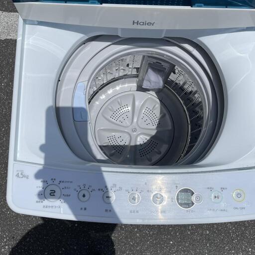 洗濯機 ハイアール JW-C45A 2017年製 4.5kg【3ヶ月保証★送料に設置込】自社配送時代引き可※現金、クレジット、スマホ決済対応※