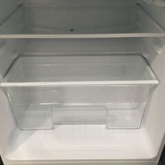 (7/13受渡済)JT4758【IRISOHYAMA/アイリスオーヤマ 2ドア冷蔵庫】美品 2021年製 PRC-B092D-B 87L 家電 キッチン 冷蔵冷凍庫