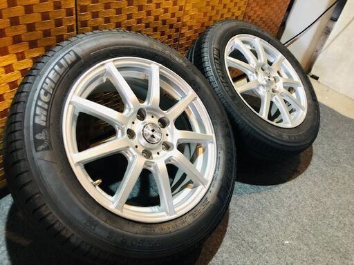 タイヤ、ホイール weds G-mach 16×6.5J ミシュラン ENERGY 195/60/R16 2本