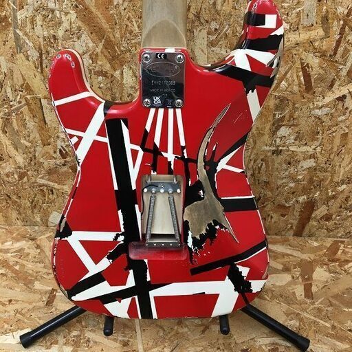 Wa203 EVH ストラトキャスター FRANKIE Striped series レリック  