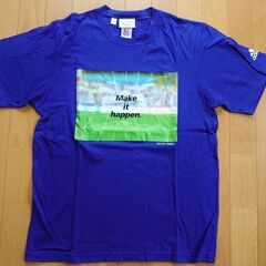 【希少】2003年JFA日本代表サムライブルーTシャツadidas