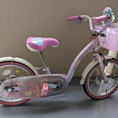【成約済み】子ども用自転車　16インチ　補助輪＆ヘルメット付き