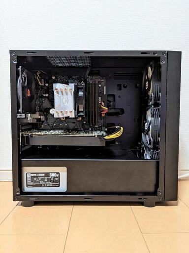 自作ゲーミングPC Ryzen7 1700/16GB/GTX1070Ti/SSD