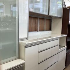 【トレファク花小金井店】Pamouna/食器棚/レンジボード/ホワイト/中古家具/ 格安/武蔵野市 小平市 小金井市 国分寺市 杉並区 買取 販売