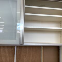 【トレファク花小金井店】Pamouna/食器棚/レンジボード/ホワイト/中古家具/ 格安/武蔵野市 小平市 小金井市 国分寺市 杉並区 買取 販売