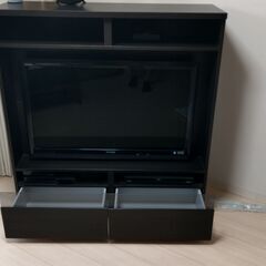 【ネット決済】IKEAのTV台＋壁掛け金具を格安でお譲りします